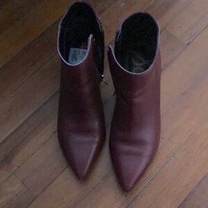 Sam Edelman burgundy, maroon shoe booties